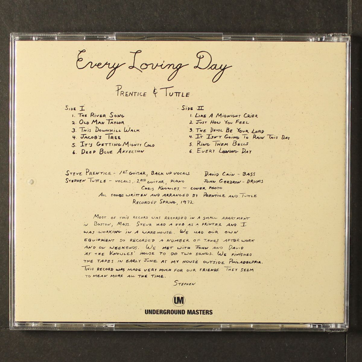 every loving day by PRENTICE & TUTTLE
