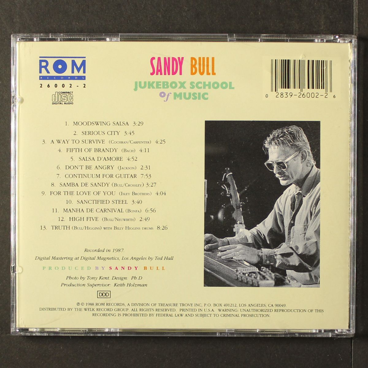 jukebox school of music by SANDY BULL