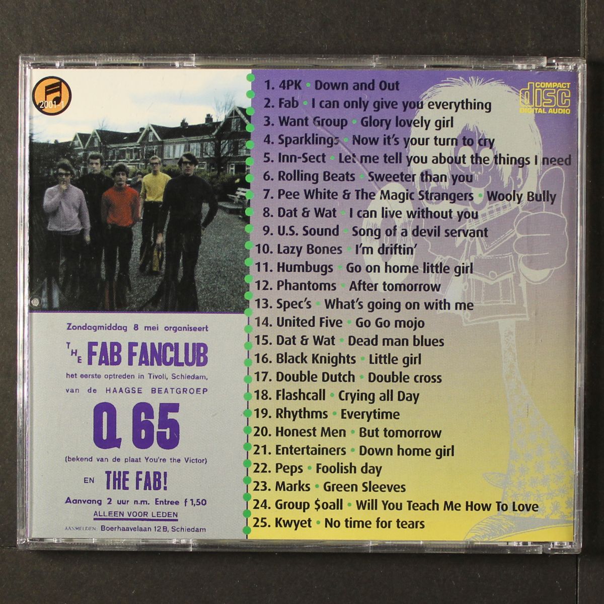 downbeat - 25 independent singles from the netherlands by VARIOUS