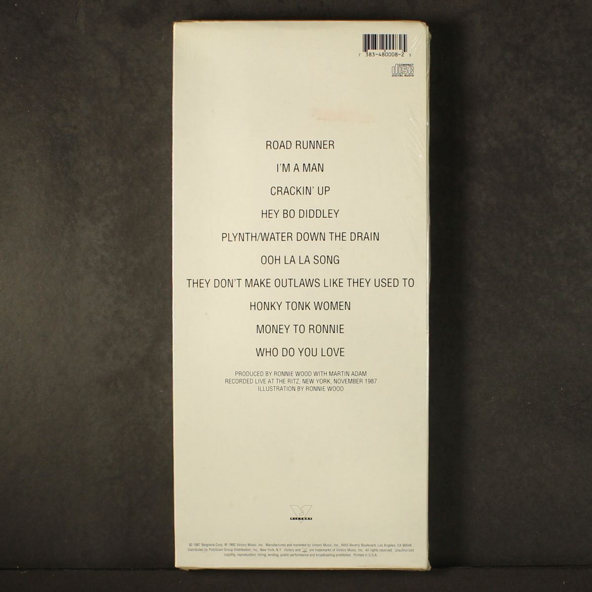 live at the ritz by RONNIE WOOD & BO DIDDLEY