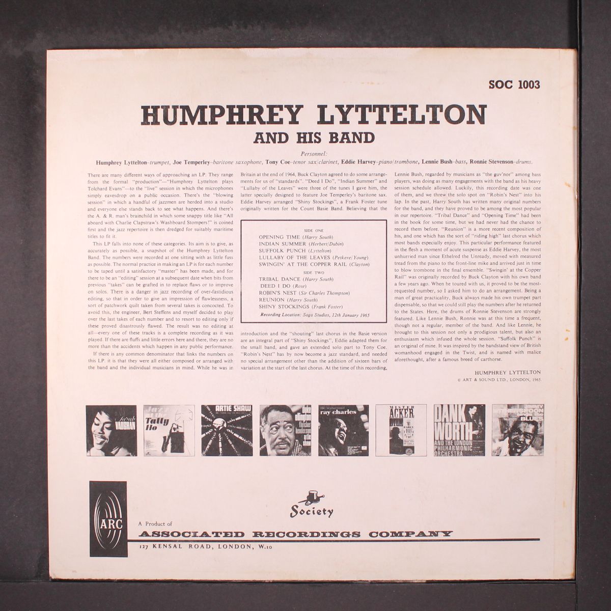 and his band by HUMPHREY LYTTELTON