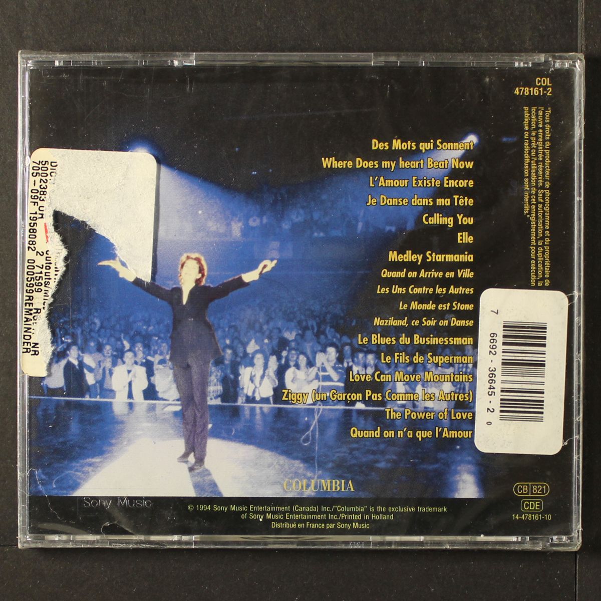 a l'olympia by CELINE DION