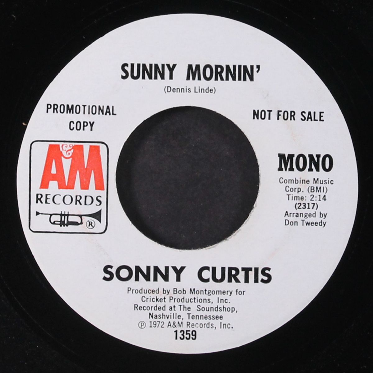 sunny mornin' / mono by SONNY CURTIS