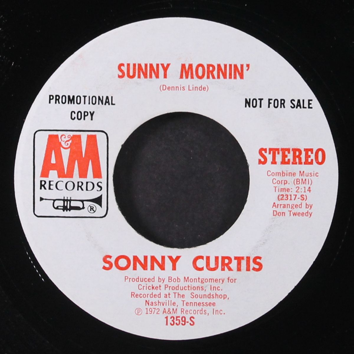 sunny mornin' / mono by SONNY CURTIS
