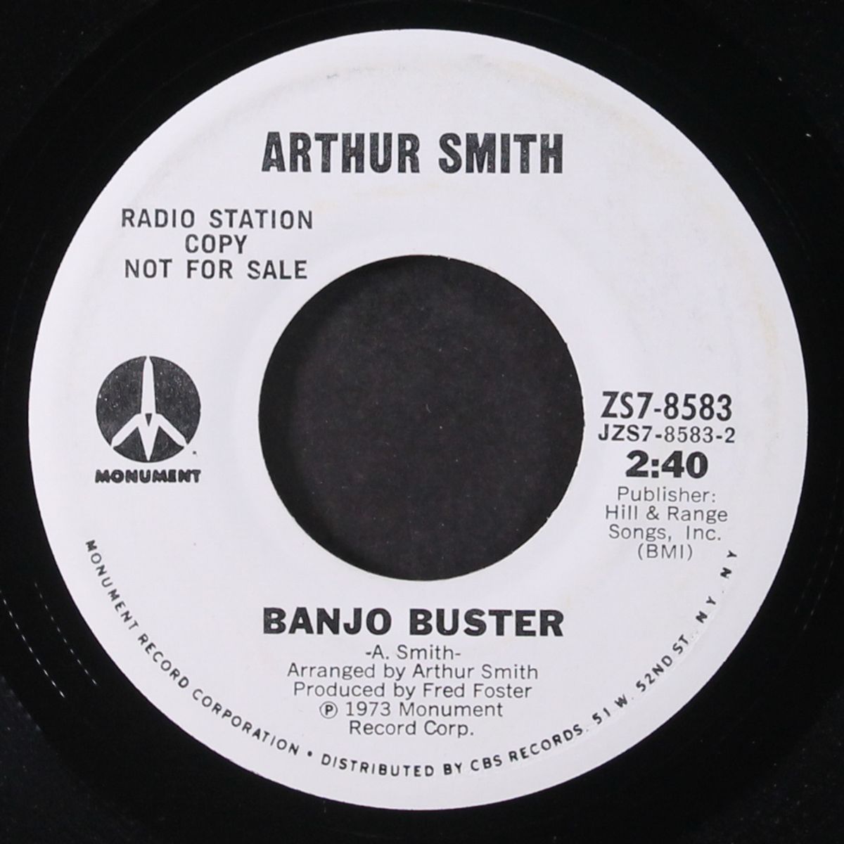 just joshin' / banjo buster by ARTHUR SMITH