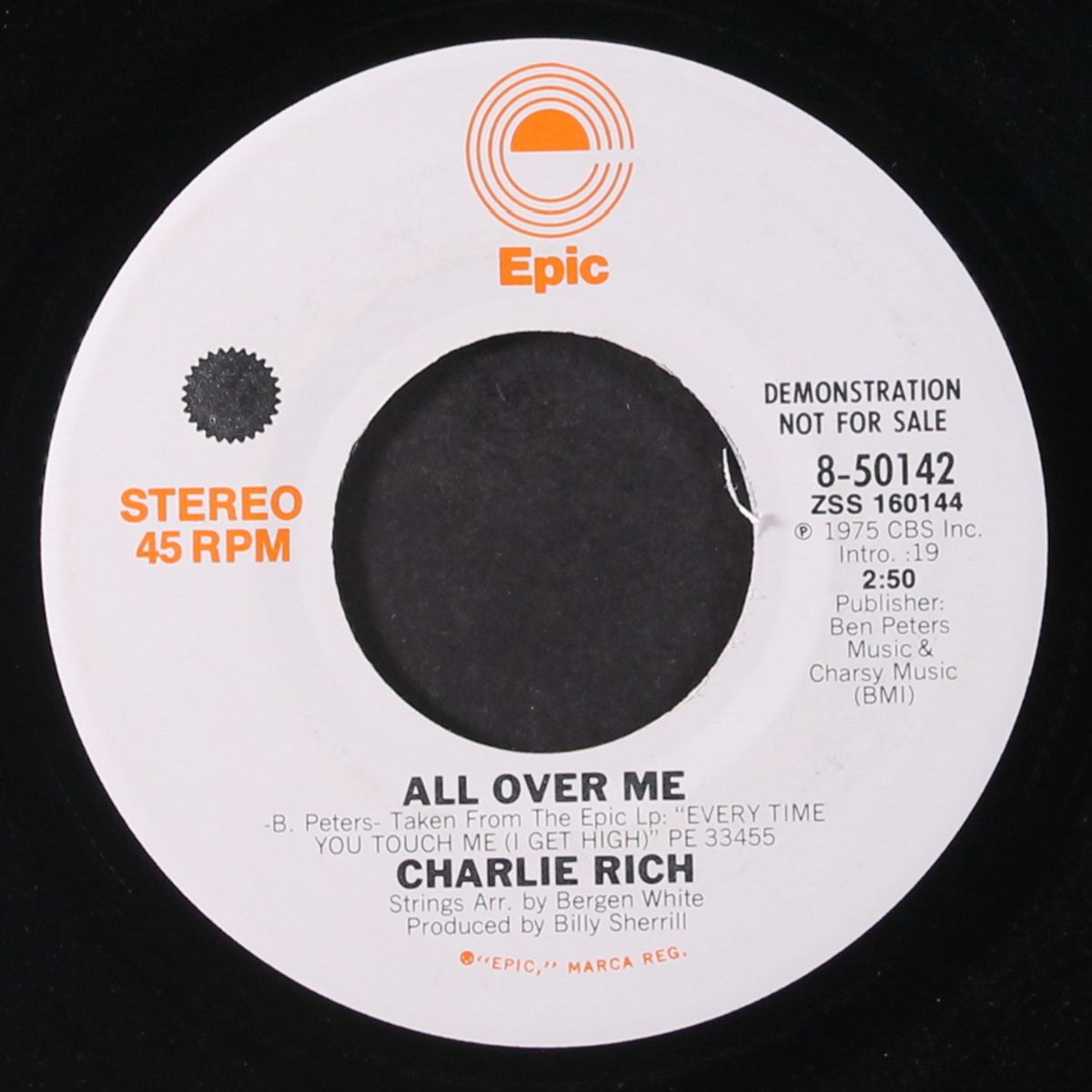 all over me / mono by CHARLIE RICH