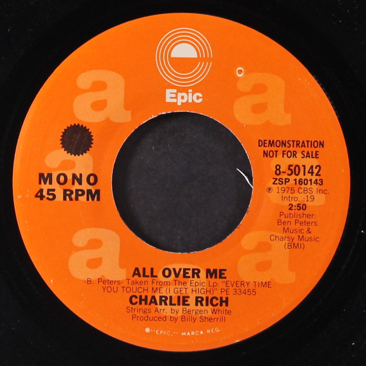 all over me / mono by CHARLIE RICH