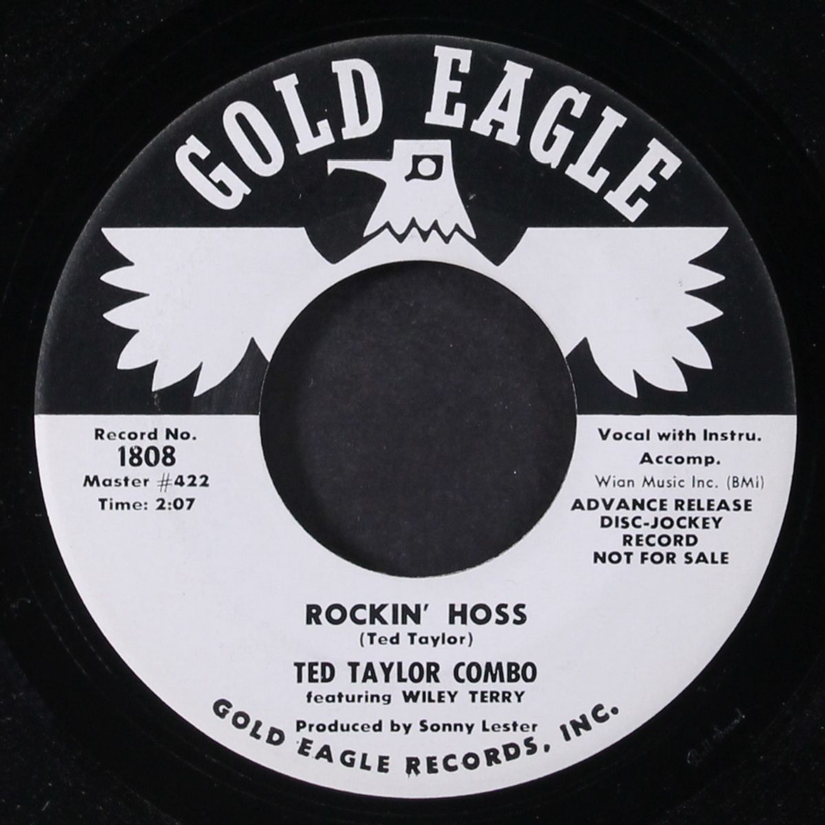 bandstand drag / rockin' hoss by TED TAYLOR