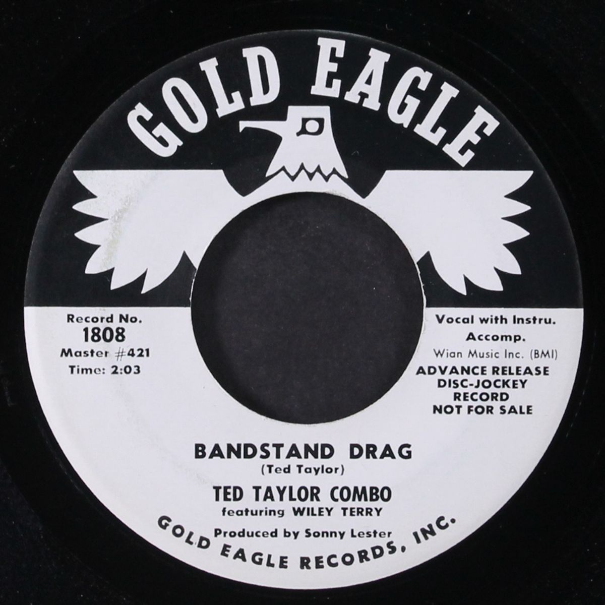 bandstand drag / rockin' hoss by TED TAYLOR