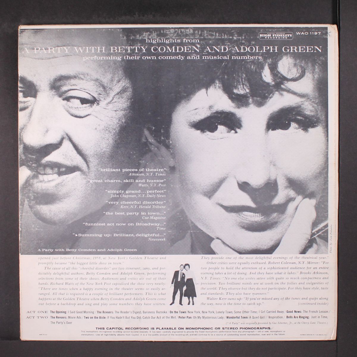 a party with betty comden & adolph green by SOUNDTRACK