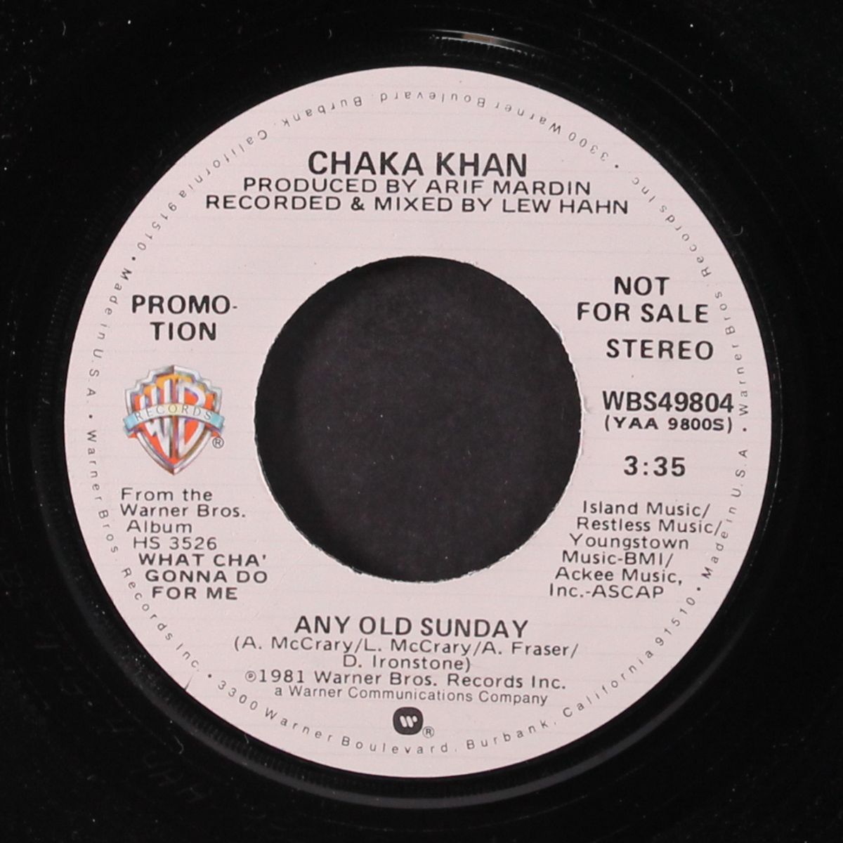 any old sunday / mono by CHAKA KAHN
