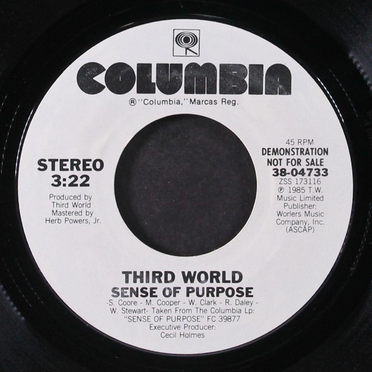 sense of purpose / same by THIRD WORLD