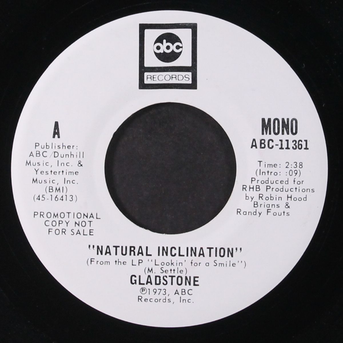 natural inclination / mono by GLADSTONE