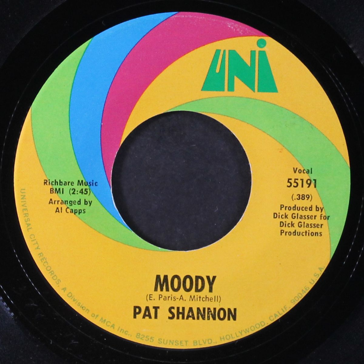 back to dreamin' again / moody by PAT SHANNON