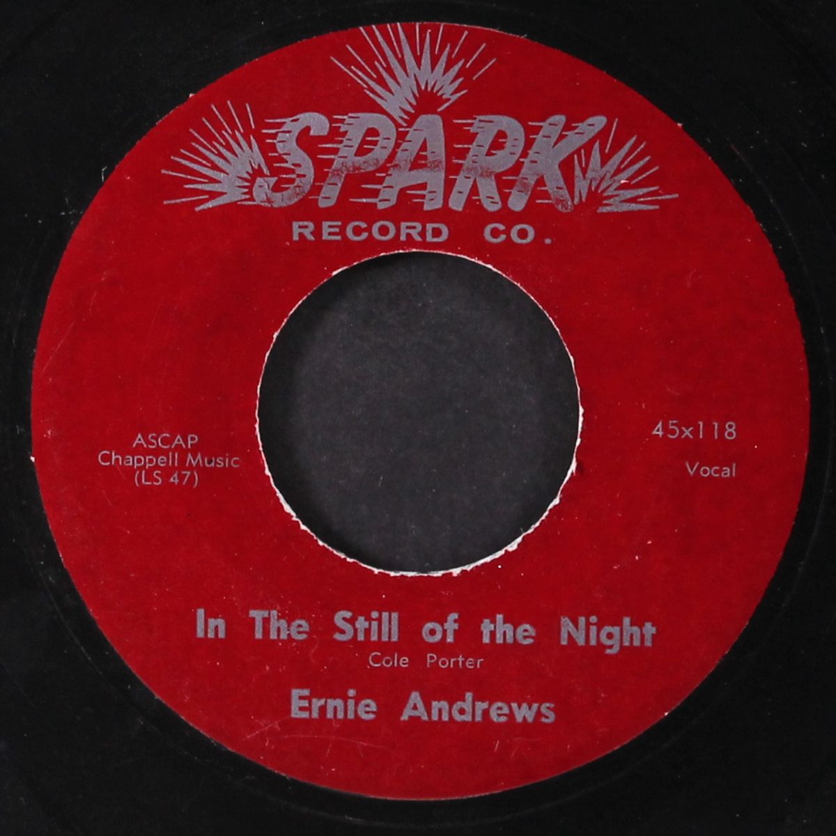 in the still of the night by ERNIE ANDREWS
