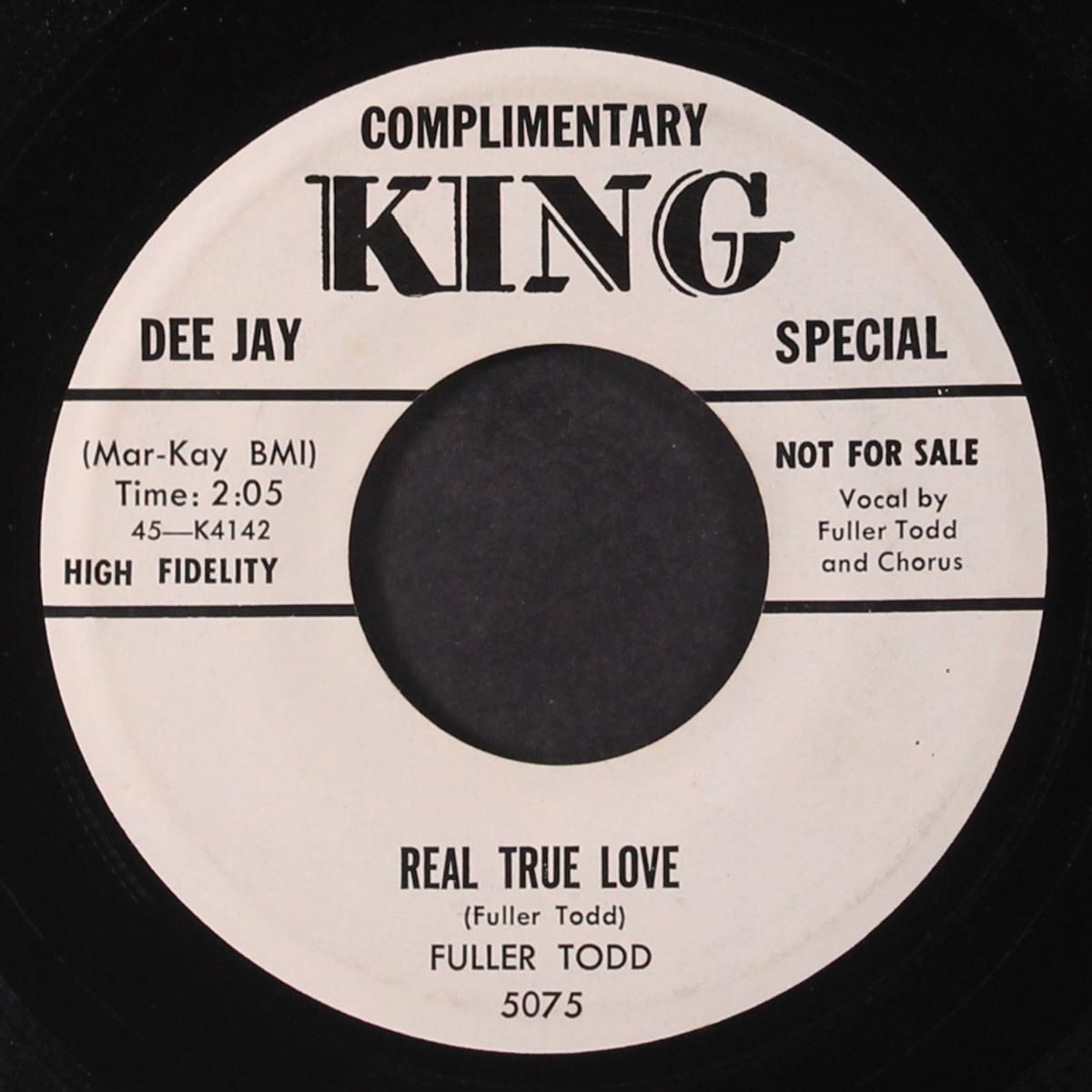 real true love / young hearts are true by FULLER TODD
