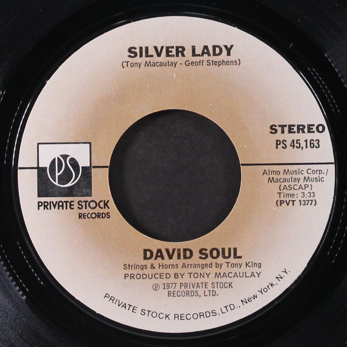 silver lady / rider by DAVID SOUL