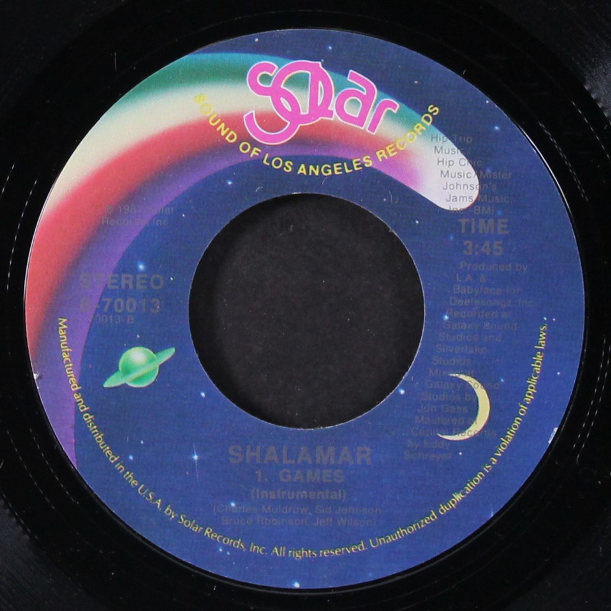 games / instro by SHALAMAR