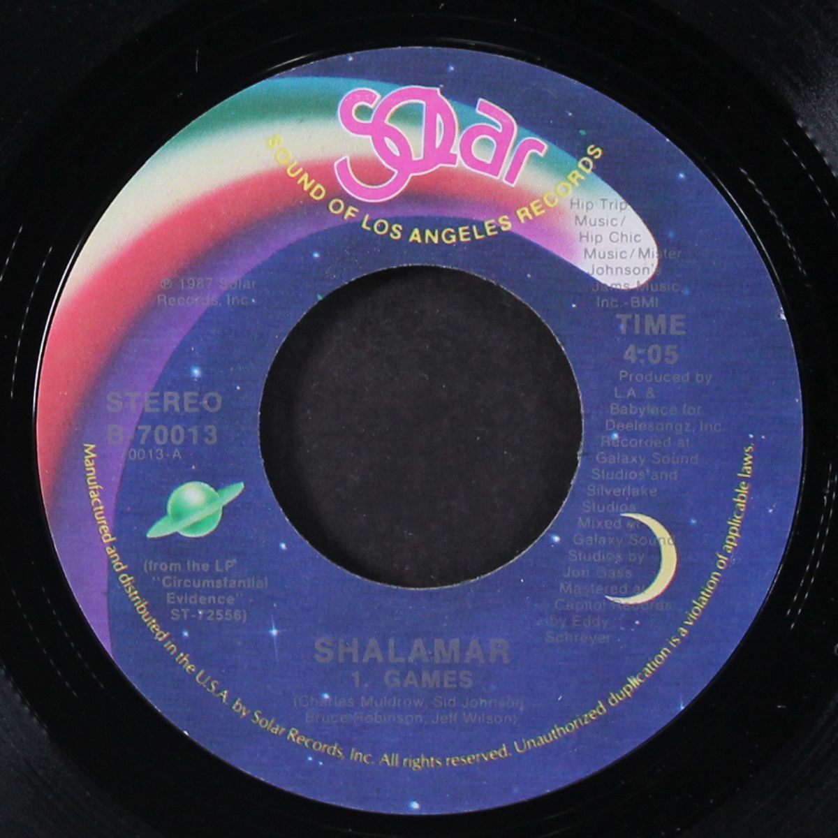 games / instro by SHALAMAR