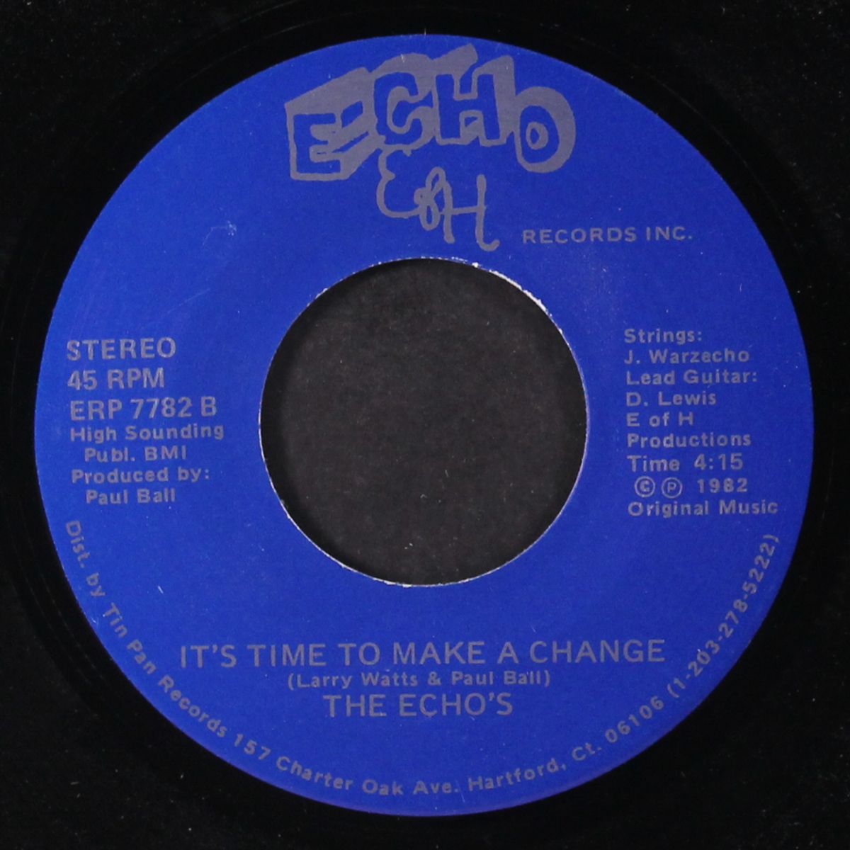 it's time to make a change / people will be people by ECHO'S