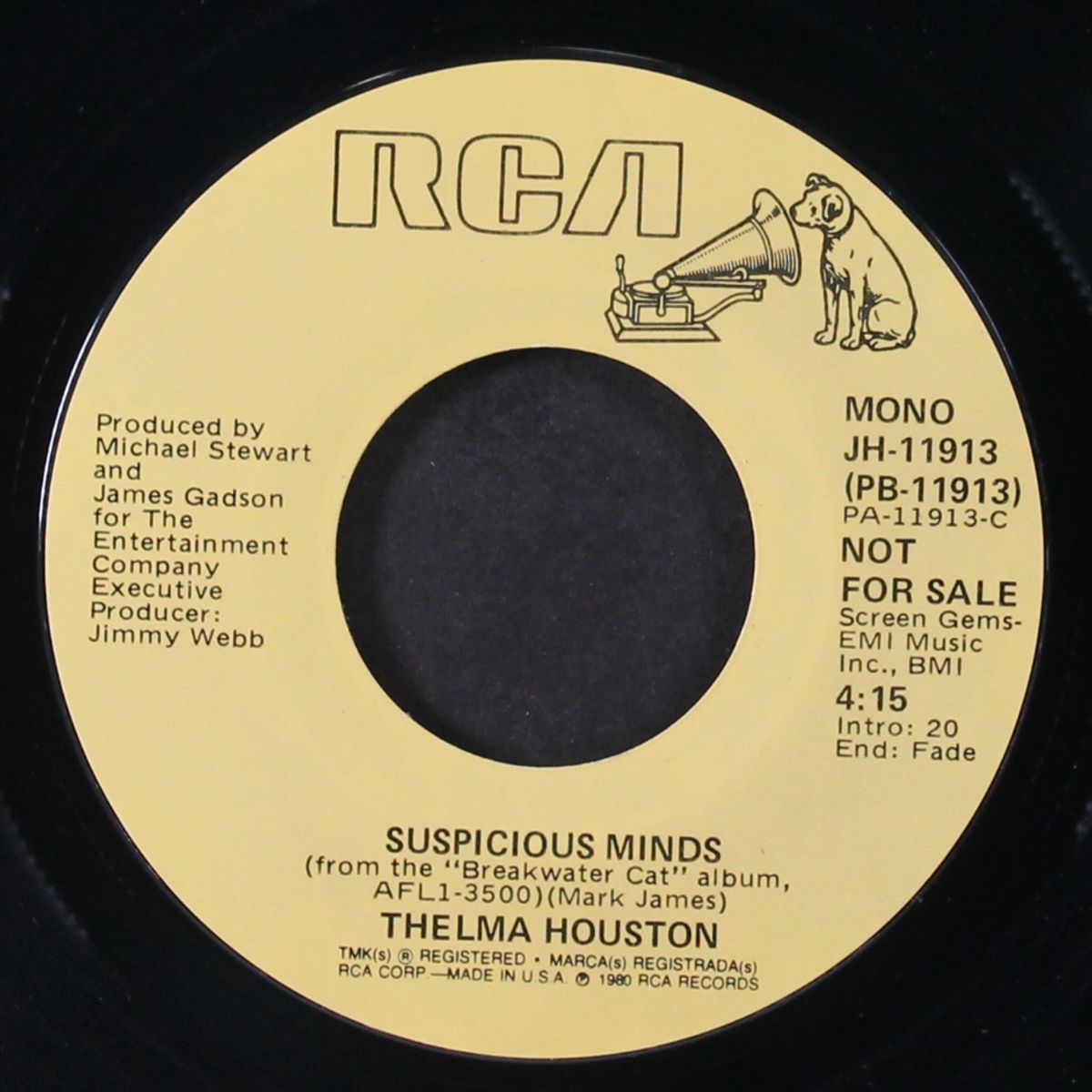 suspicious minds / mono by THELMA HOUSTON