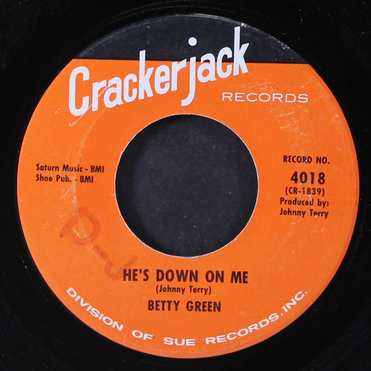 lonely girl / he's down on me by BETTY GREEN