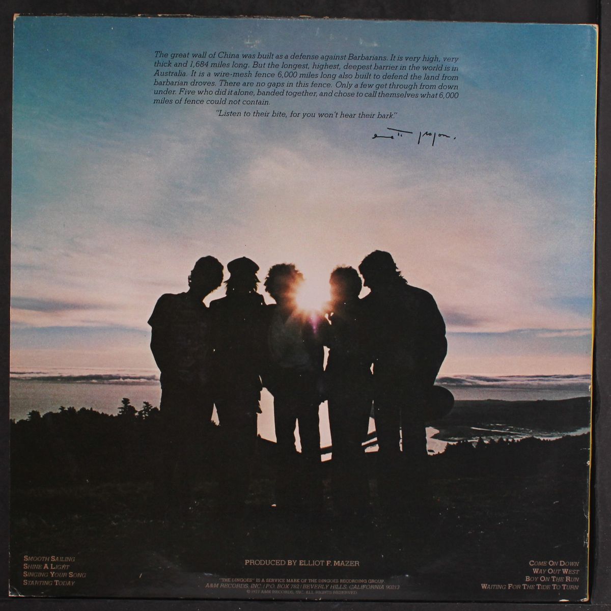five times the sun by DINGOES