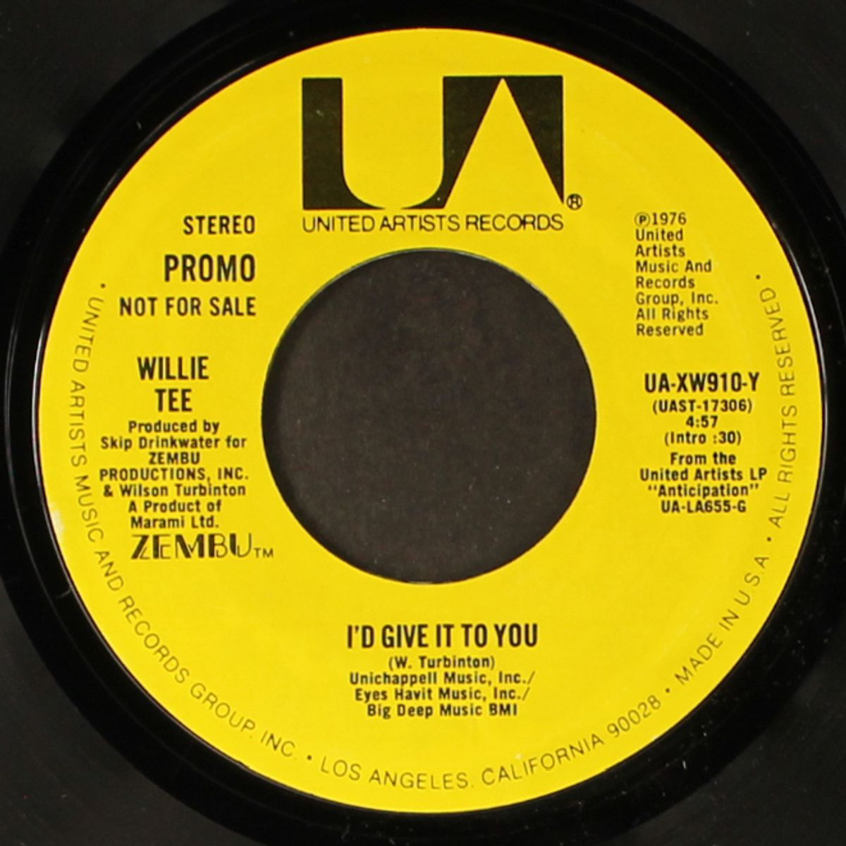 i'd give it to you / same by WILLIE TEE