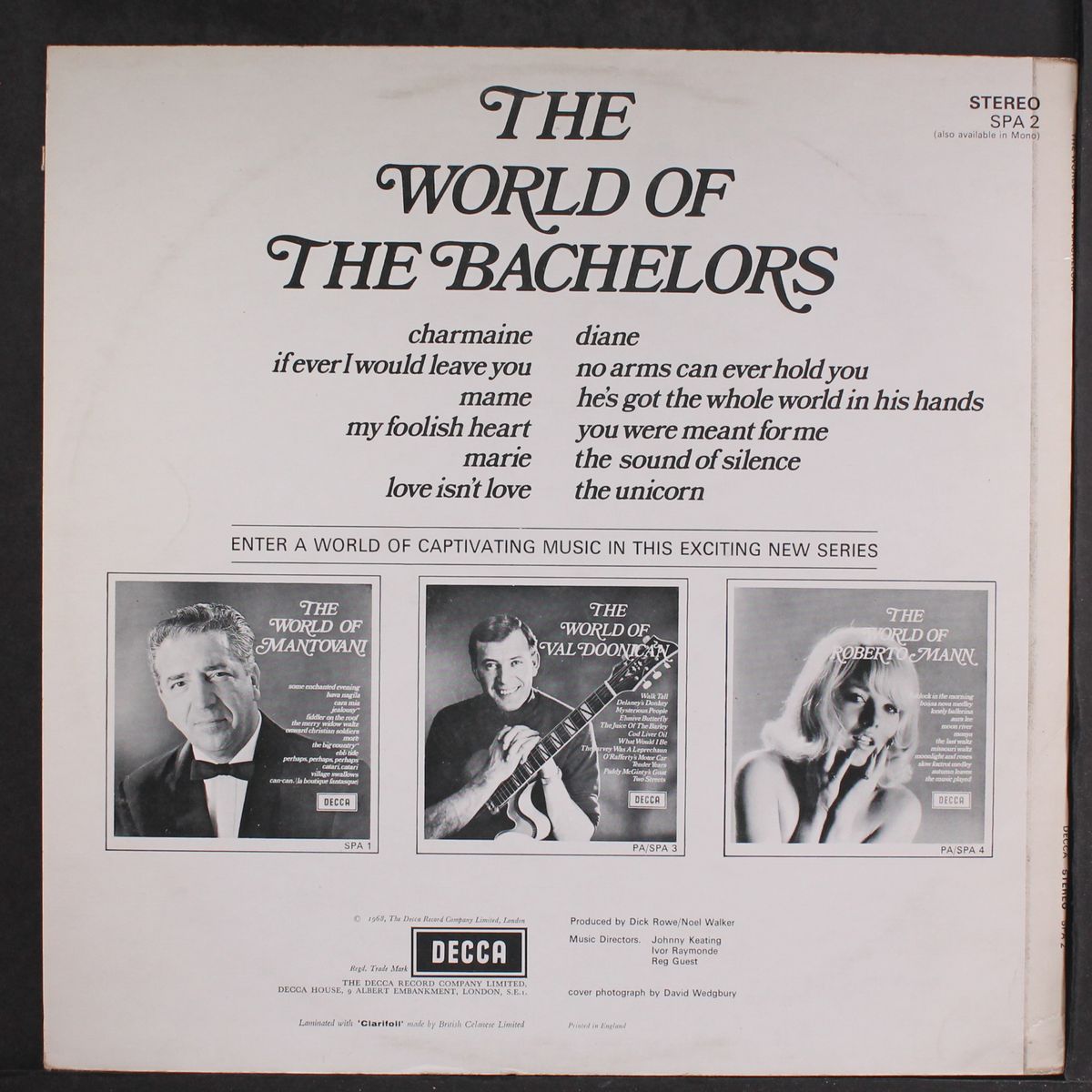 the world of the bachelors by BACHELORS
