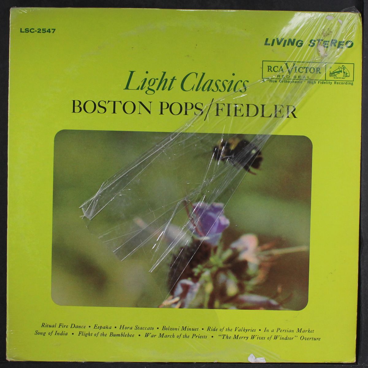 light classics by ARTHUR FIEDLER & BOSTON POPS