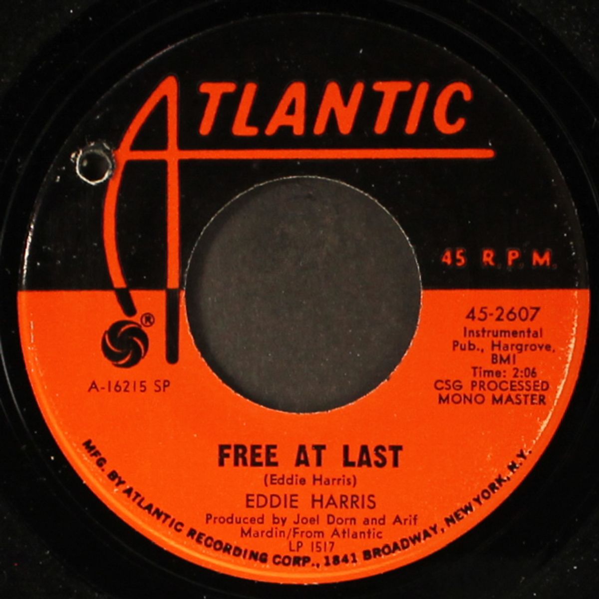 1974 blues / free at last by EDDIE HARRIS