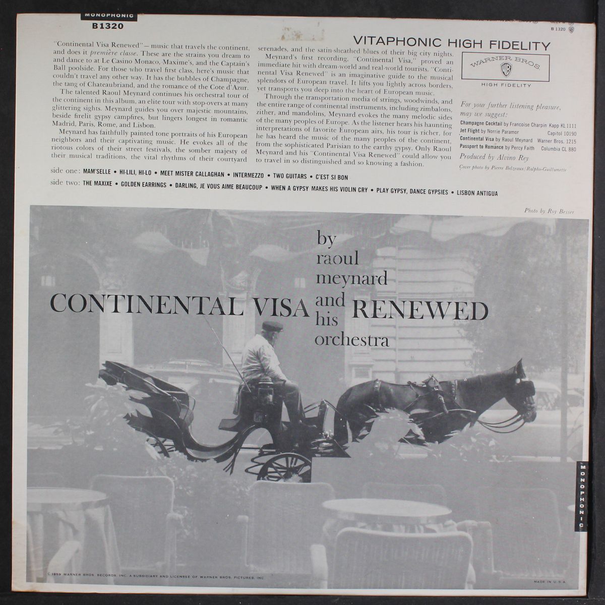 continental visa renewed by RAOUL MEYNARD