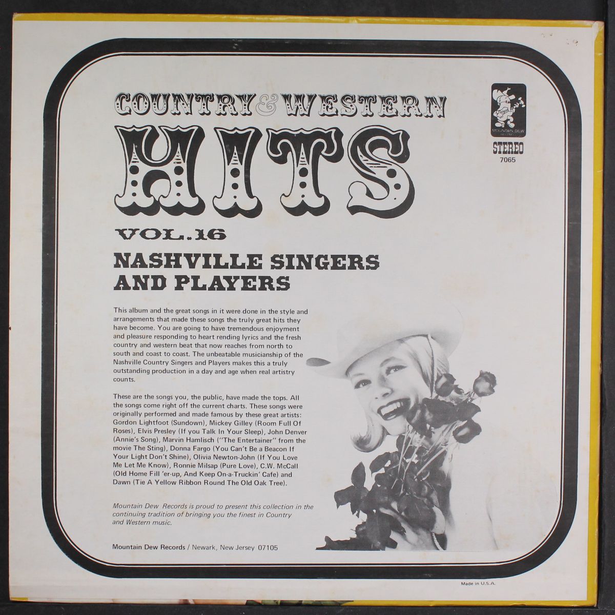 country & western hits, vol. 16 by VARIOUS
