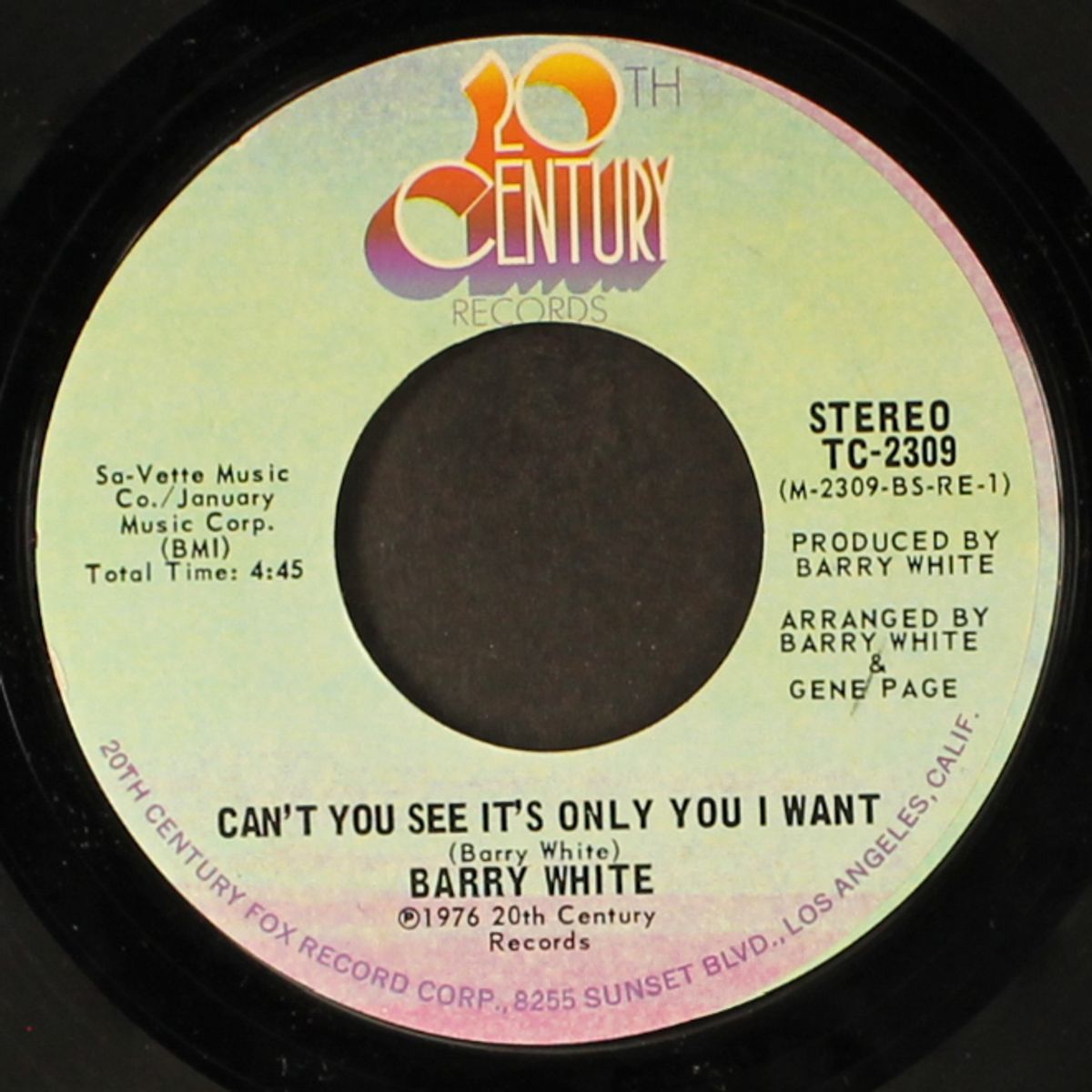 don't make me wait too long / can't you see it's only you i want by BARRY WHITE