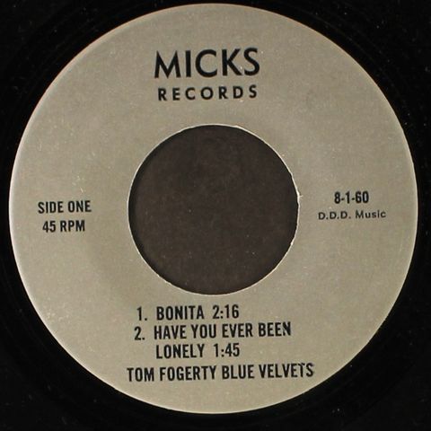 TOM FOGERTY BLUE VELVETS / JOHN FOGERTY