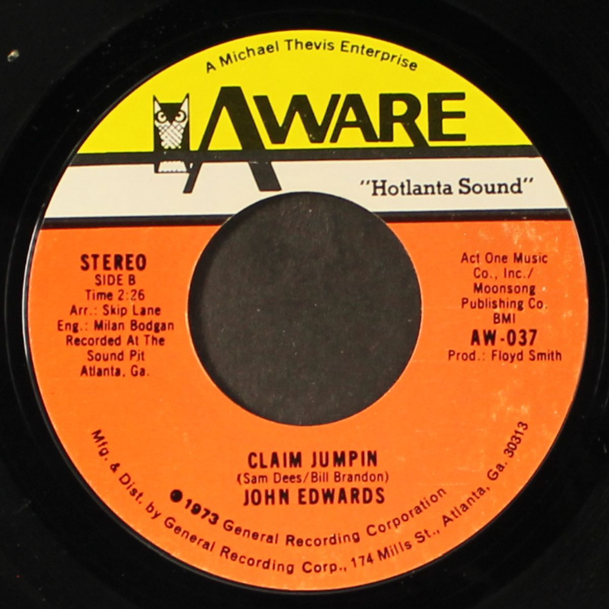 messing up a good thing / claim jumpin by JOHN EDWARDS