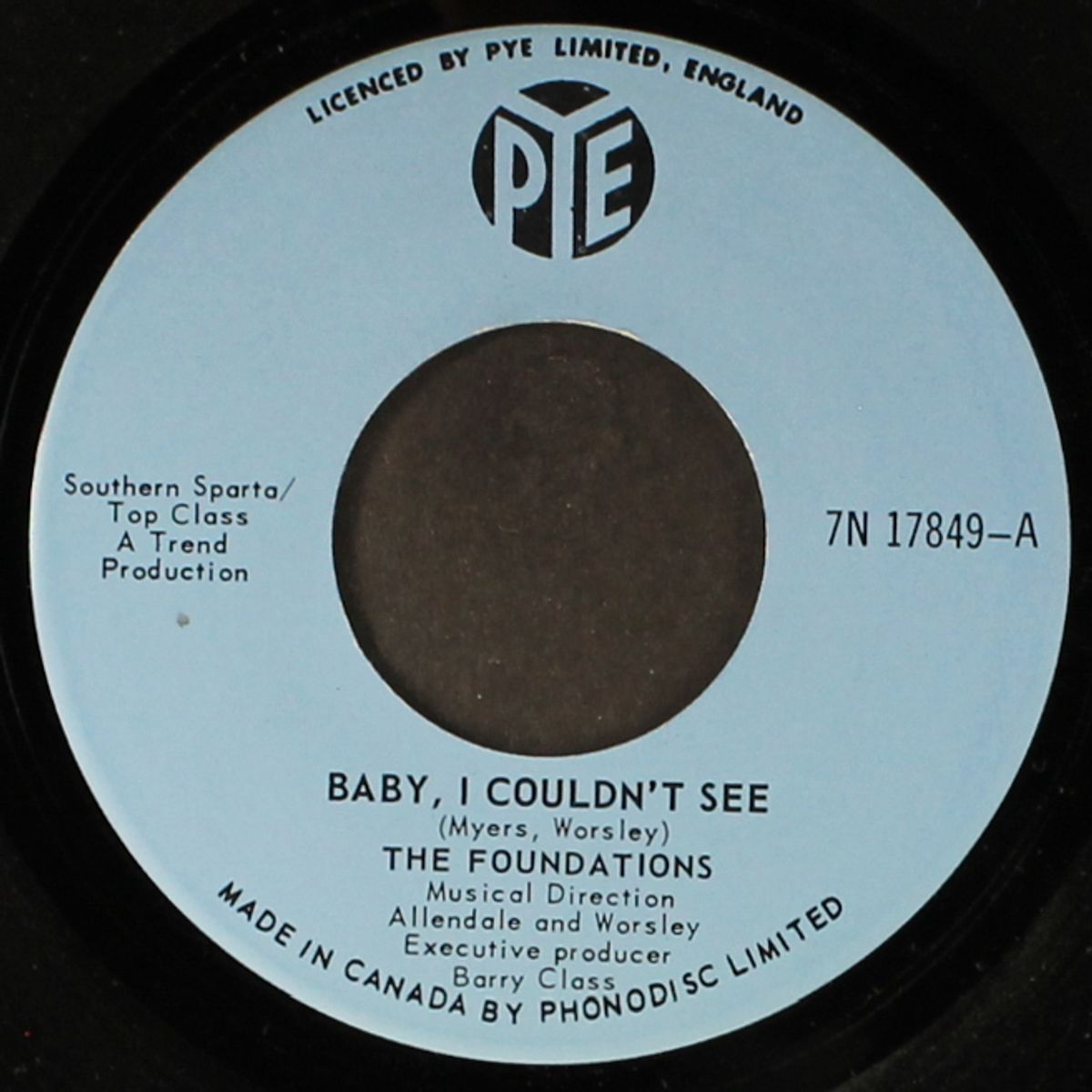 baby i couldn't see / penny sir by FOUNDATIONS