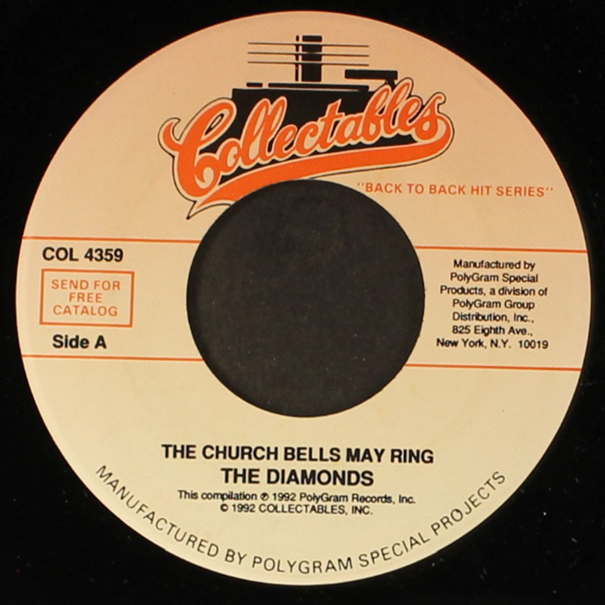 walking along / the church bells may ring by DIAMONDS