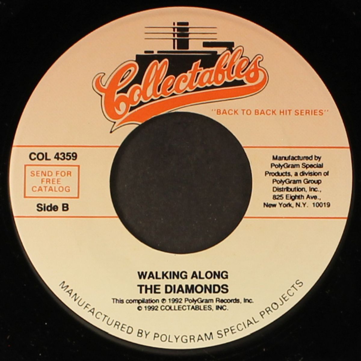 walking along / the church bells may ring by DIAMONDS