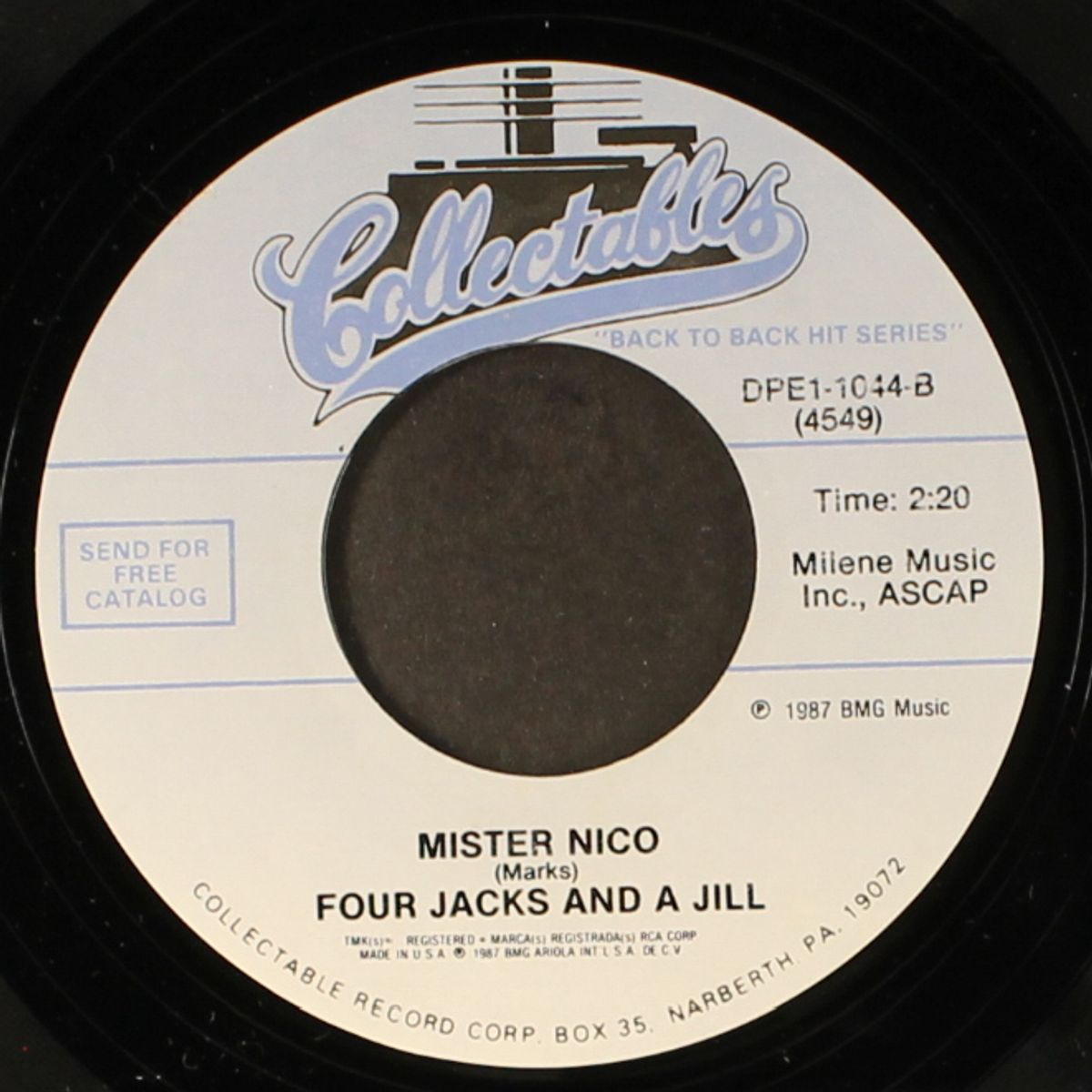 mister nico / master jack by FOUR JACKS & A JILL