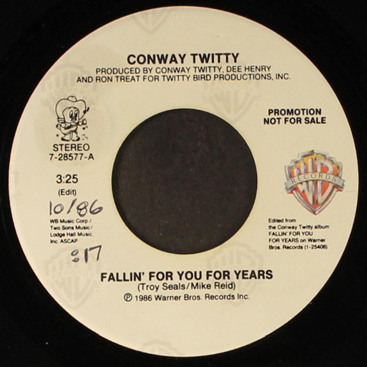 fallin' for you for years by CONWAY TWITTY