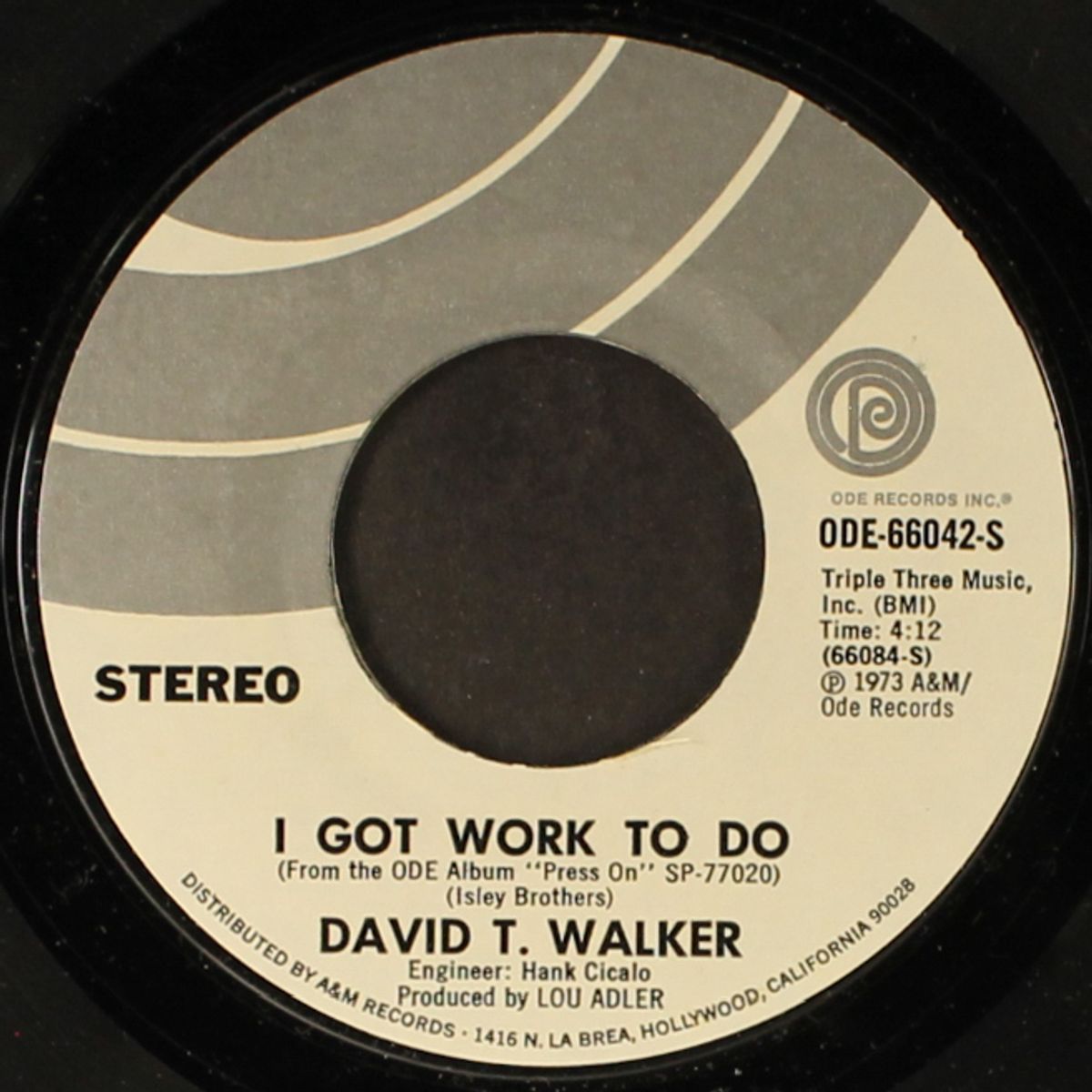 i got work to do / the real t. by DAVID T. WALKER