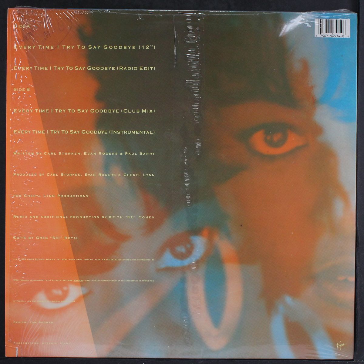 every time i try to say goodbye by CHERYL LYNN