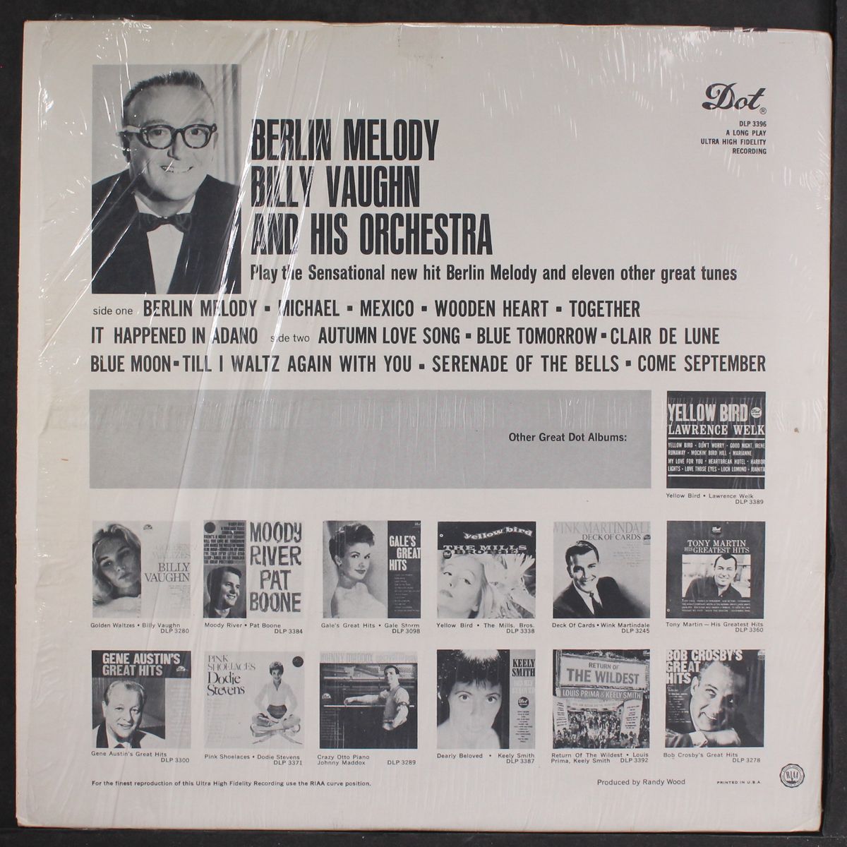 berlin melody by BILLY VAUGHN
