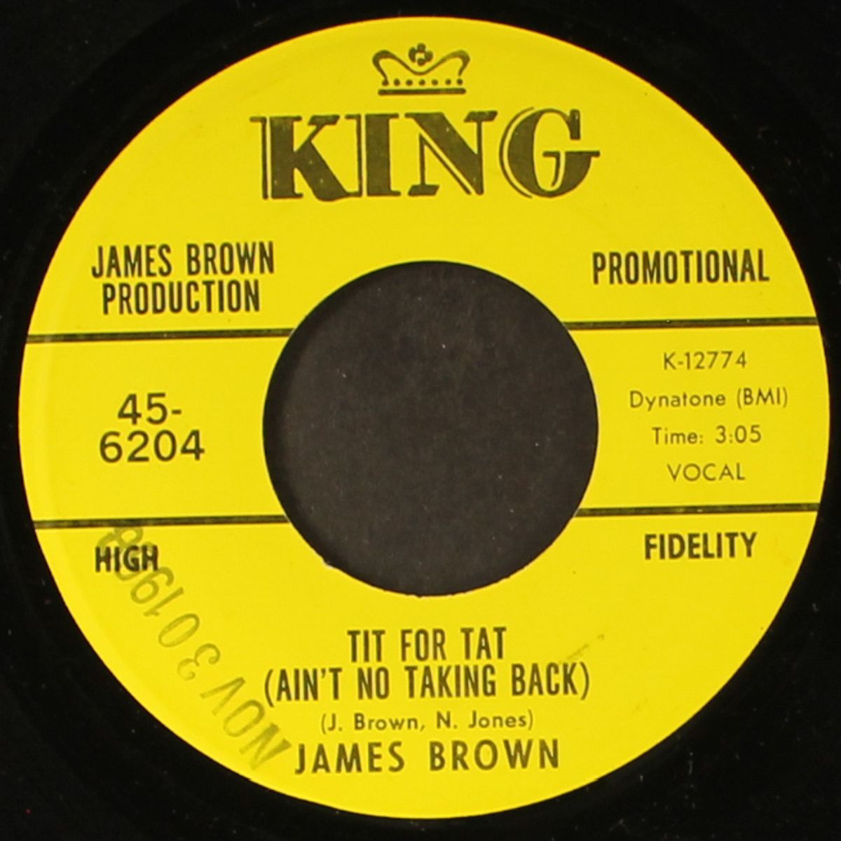 tit for tat / believers shall enjoy by JAMES BROWN