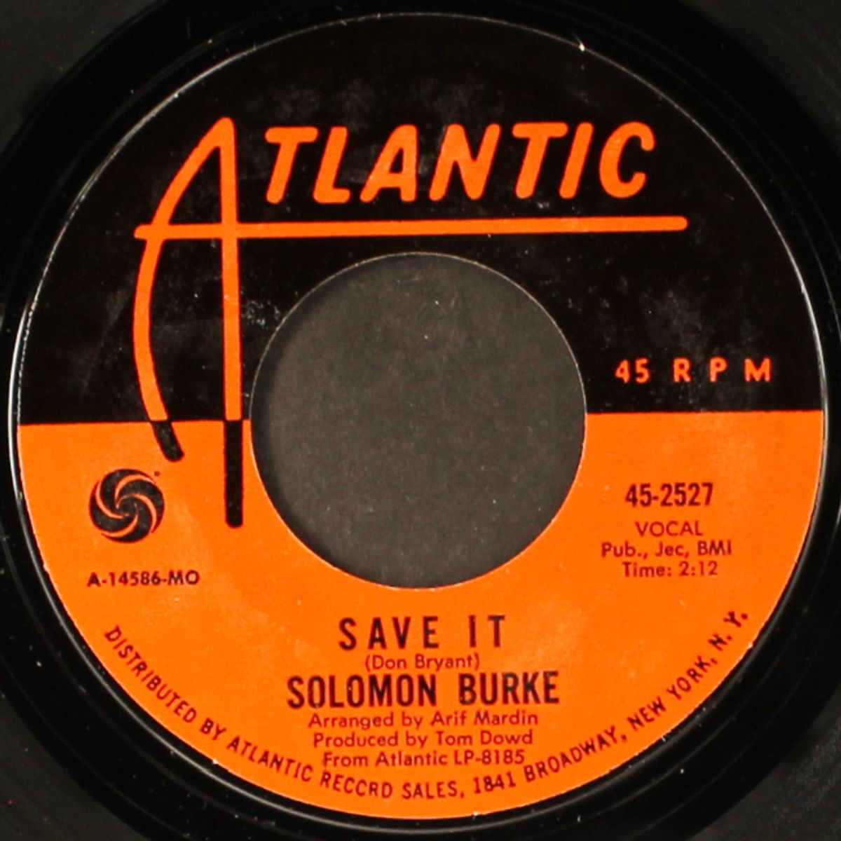save it / meet me in church by SOLOMON BURKE