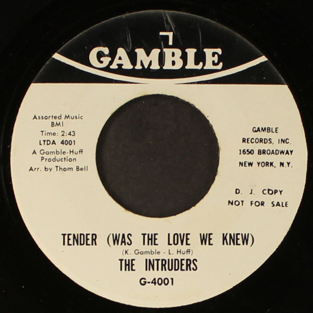 tender / same by INTRUDERS