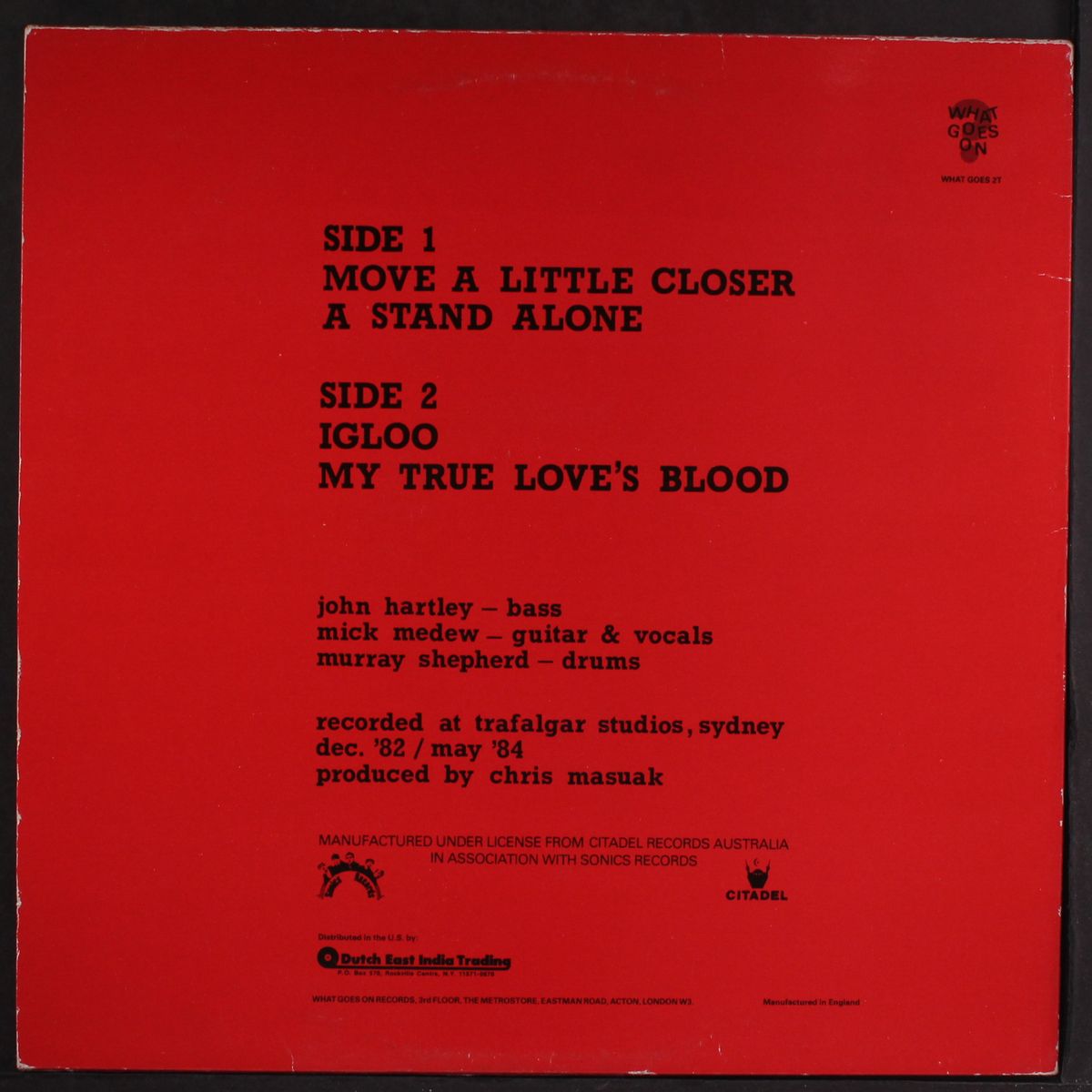 move a little closer by SCREAMING TRIBESMEN