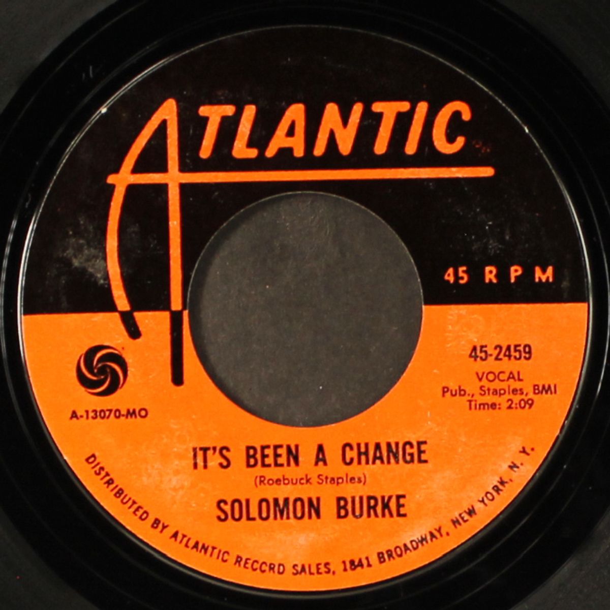 detroit city / it's been a change by SOLOMON BURKE