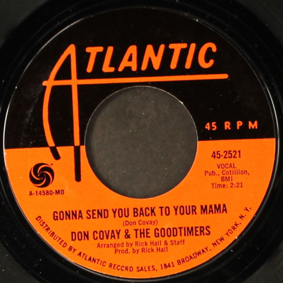 gonna send you back to your mama / house on the corner by DON COVAY